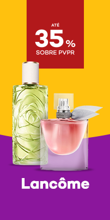 Perfumes Lâncome com até 35% desconto sobre preço de Venda ao Público Recomendado.